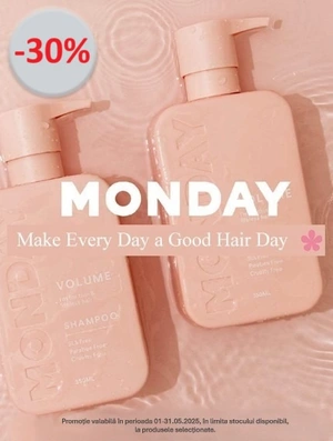 promotie cu reducere 30% la Monday