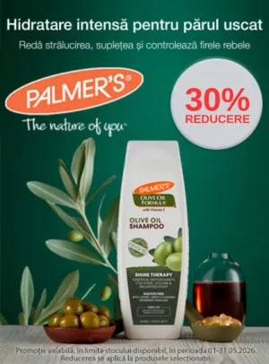 Promotie cu reducere 30% la Palmer's