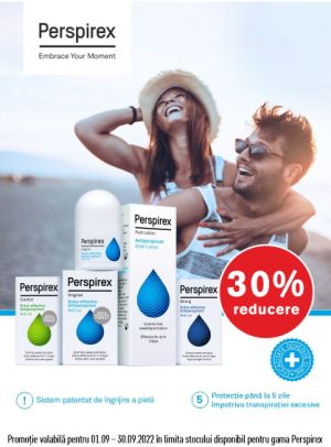 Promotie cu reducere 30% la Perspirex
