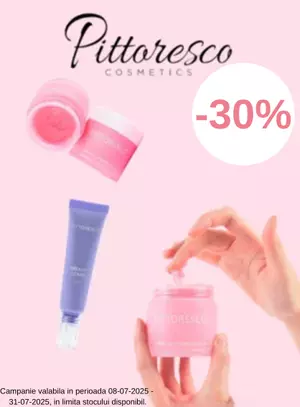 Promotie cu reducere 30% la Pittoresco