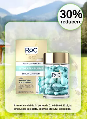 Promotie cu reducere 30% la ROC