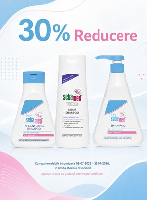 Promotie cu reducere 30% la Sebamed