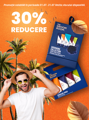 Promotie cu reducere 30% la The Groom Room