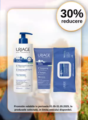 Promotie cu reducere 30% la Uriage 1er Bebe