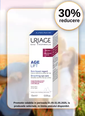 Promotie cu reducere 30% la Uriage Age Lift