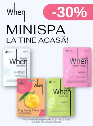Promotie cu reducere 30% la When Beauty