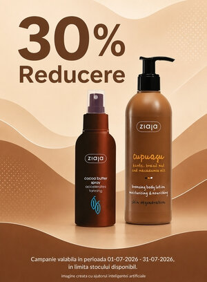 Promotie cu reducere 30% la Ziaja