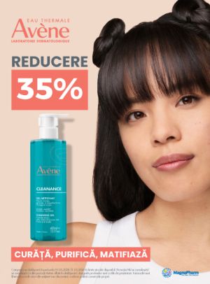 Promotie cu reducere 35% la Avene Cleanance