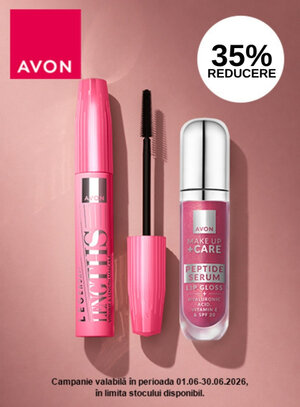 Promotie cu reducere 35% la Avon