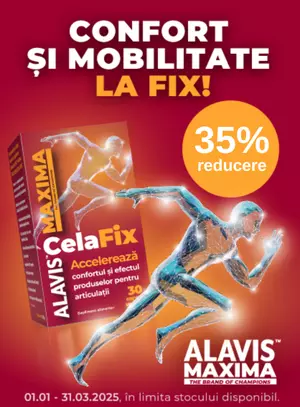 Promotie cu reducere 35% la CeelaFix Alavis Maxima