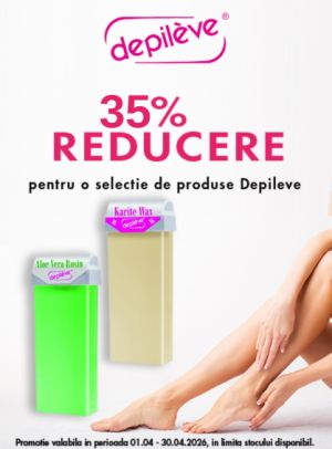 Promotie cu reducere 35% la Depileve
