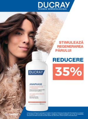 Promotie cu reducere 35% la Ducray