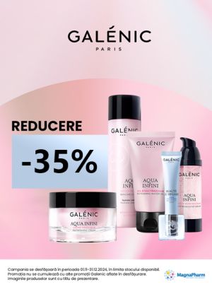 Promotie cu reducere 35% la Galenic