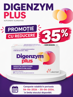 Promotie cu reducere 35% la Labormed - Digenzym Plus