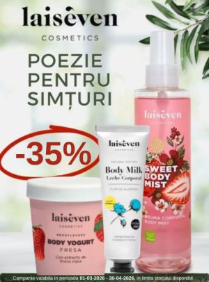 Promotie cu reducere 35% la Laiseven