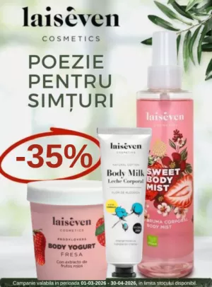 Promotie cu reducere 35% la Laiseven