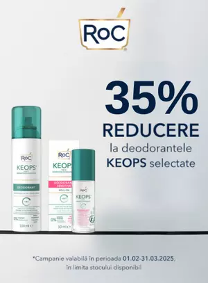 Promotie cu reducere 35% la ROC