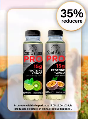 Promotie cu reducere 35% la Sant'Ana