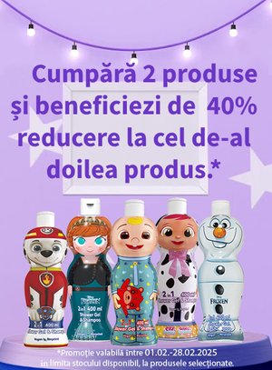 Promotie cu reducere 40% la al doilea produs Air Val