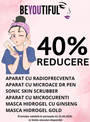Promotie cu reducere 40% la Beyoutiful
