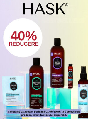 Promotie cu reducere 40% la Hask