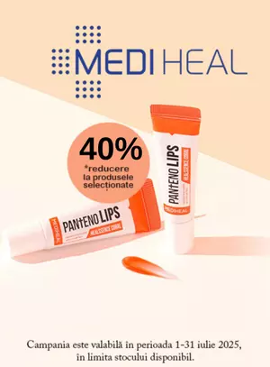 Promotie cu reducere 40% la Mediheal