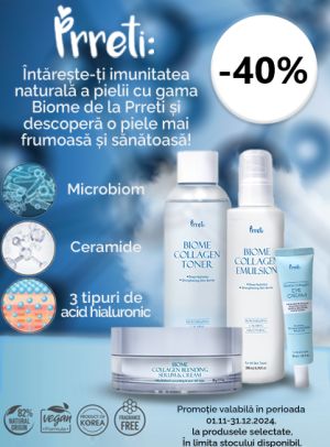 Promotie cu reducere 40% la Prreti