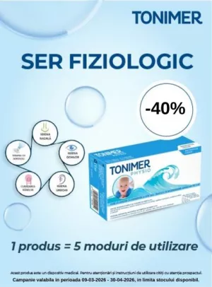 Promotie cu reducere 40% la Tonimer