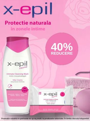 Promotie cu reducere 40% la X-Epil