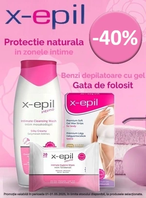 Promotie cu reducere 40% la X-Epil