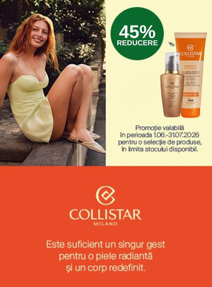 Promotie cu reducere 45% la Collistar