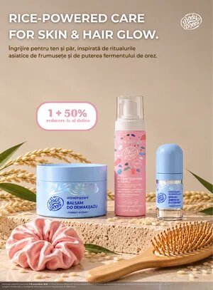 Promotie cu reducere 50% la al doilea produs Bodyboom