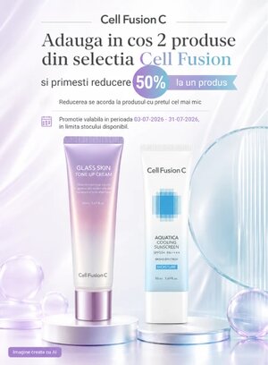 Promotie cu reducere 50% la al doilea produs Cell Fusion