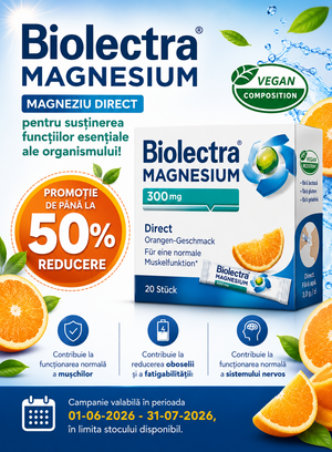 Promotie cu reducere 50% la Hermes Arzneimittel - Biolectra