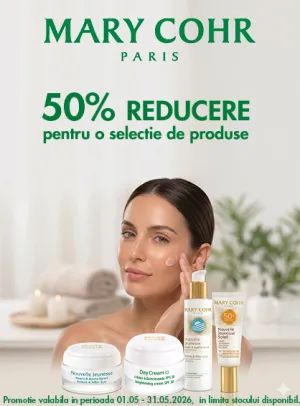 Promotie cu reducere 50% la Mary Cohr