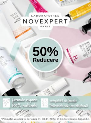 Promotie cu reducere 50% la Novexpert