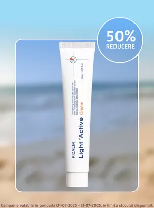 Promotie cu reducere 50% la P.Calm