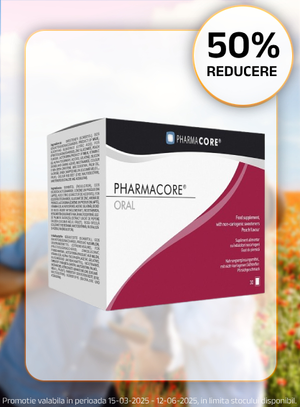 Promotie cu reducere 50% la Pharmacore