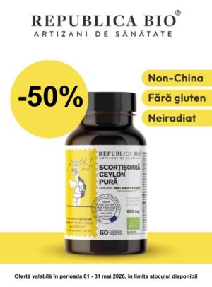 Promotie cu reducere 50% la Republica Bio
