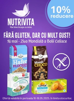 Promotie cu reducere de 10% la Abonett, Bauckhof si Cereal