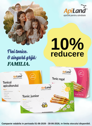 Promotie cu reducere de 10% la Apiland