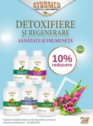 Promotie cu reducere de 10% la Ayurmed