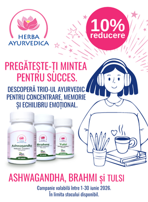 Promotie cu reducere de 10% la Herba Ayurvedica