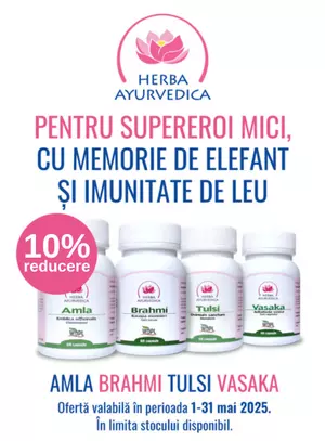 Promotie cu reducere de 10% la Herba Ayurvedica
