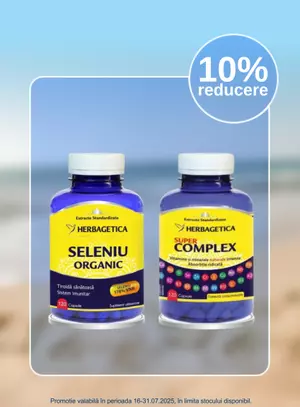 Promotie cu reducere de 10% la Herbagetica
