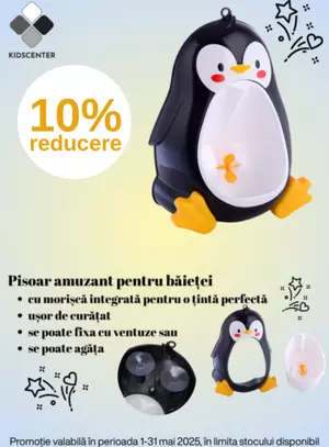 Promotie cu reducere de 10% la Kidscenter