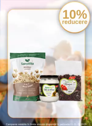 Promotie cu reducere de 10% la Sanovita