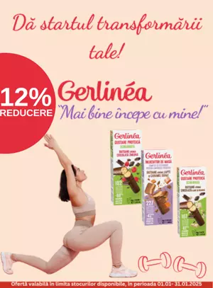 Promotie cu reducere de 12% la Gerlinea