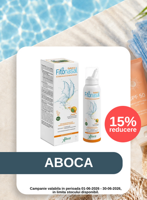 Promotie cu reducere de 15% la Aboca