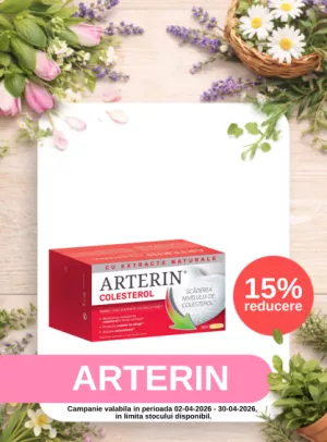 Promotie cu reducere de 15% la Arterin